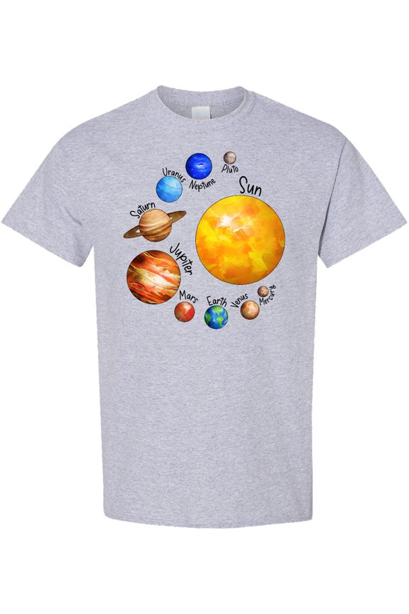 Sun and Planets Yes, and Pluto T-Shirt