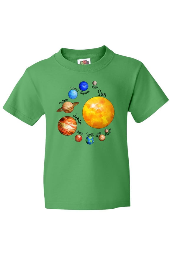 Sun and Planets- Yes, and Pluto Youth T-Shirt