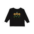 thumbnail image 1 of Inktastic Sunflower Garden and Bird Boys or Girls Long Sleeve Toddler T-Shirt, 1 of 5