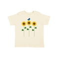 thumbnail image 1 of Inktastic Sunflower Garden and Bird Boys or Girls Toddler T-Shirt, 1 of 5