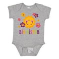 thumbnail image 1 of Inktastic Sunny Big Sister Girls Baby Bodysuit, 1 of 5