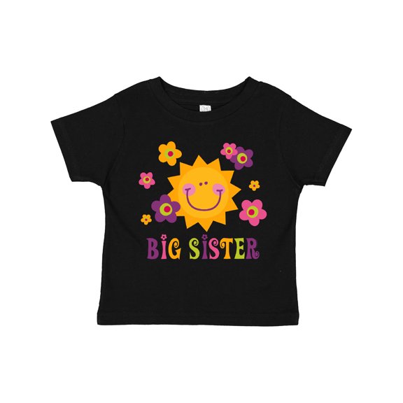 Inktastic Sunny Big Sister Girls Toddler T-Shirt