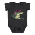 thumbnail image 1 of Inktastic Sunny Gator in Pink Sunglasses Boys or Girls Baby Bodysuit, 1 of 5