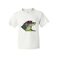 thumbnail image 1 of Inktastic Sunny Gator in Pink Sunglasses Youth T-Shirt, 1 of 5