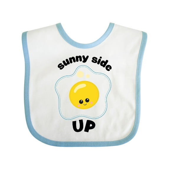 Inktastic Sunny Side Up Boys or Girls Baby Bib