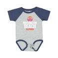 thumbnail image 1 of Inktastic Sunset Huntington Beach Girls Baby Bodysuit, 1 of 5