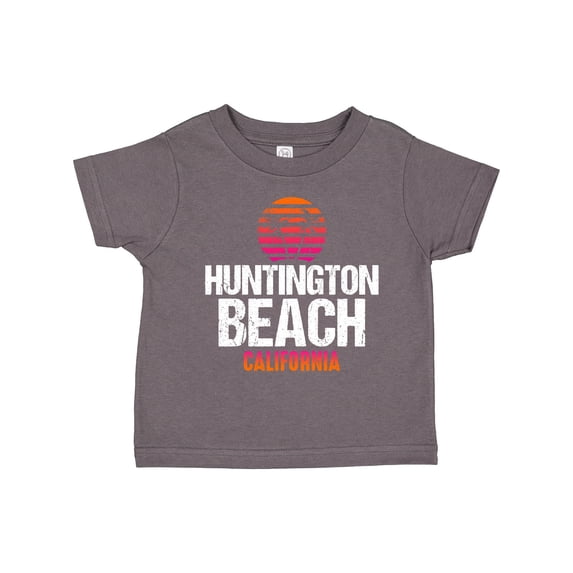 Inktastic Sunset Huntington Beach Girls Toddler T-Shirt