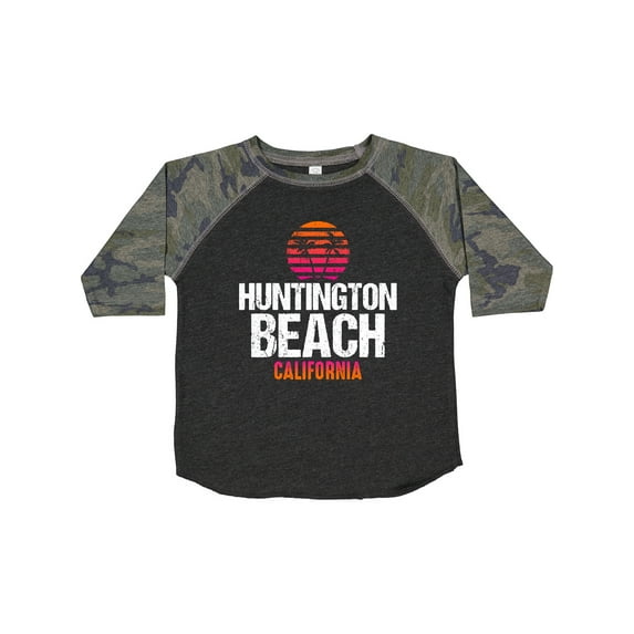 Inktastic Sunset Huntington Beach Girls Toddler T-Shirt