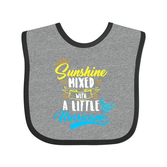 Inktastic Sunshine Hurricane Cute Boys or Girls Baby Bib