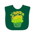 thumbnail image 1 of Inktastic Super Lucky Cupcake for St. Patricks Day Boys or Girls Baby Bib, 1 of 4
