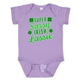 thumbnail image 1 of Inktastic Super Sassy Irish Lassy with Green 4 Leaf Clovers Boys or Girls Baby Bodysuit, 1 of 5