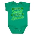 thumbnail image 1 of Inktastic Super Sassy Irish Lassy with Green 4 Leaf Clovers Boys or Girls Baby Bodysuit, 1 of 5
