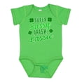 thumbnail image 1 of Inktastic Super Sassy Irish Lassy with Green 4 Leaf Clovers Boys or Girls Baby Bodysuit, 1 of 5