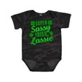 thumbnail image 1 of Inktastic Super Sassy Irish Lassy with Green 4 Leaf Clovers Boys or Girls Baby Bodysuit, 1 of 5