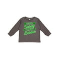 thumbnail image 1 of Inktastic Super Sassy Irish Lassy with Green 4 Leaf Clovers Boys or Girls Long Sleeve Toddler T-Shirt, 1 of 5