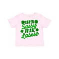 thumbnail image 1 of Inktastic Super Sassy Irish Lassy with Green 4 Leaf Clovers Boys or Girls Toddler T-Shirt, 1 of 5
