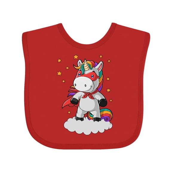 Inktastic Super Unicorn Boys or Girls Baby Bib