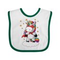 thumbnail image 1 of Inktastic Super Unicorn Boys or Girls Baby Bib, 1 of 4