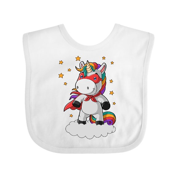 Inktastic Super Unicorn Boys or Girls Baby Bib