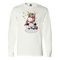 thumbnail image 1 of Inktastic Super Unicorn Long Sleeve T-Shirt, 1 of 5