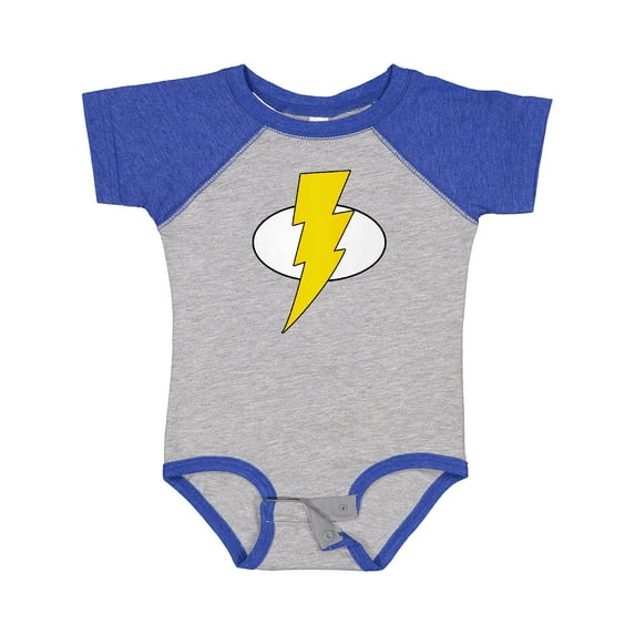 Inktastic Superhero Baby Lightening Bolt Boys or Girls Baby Bodysuit