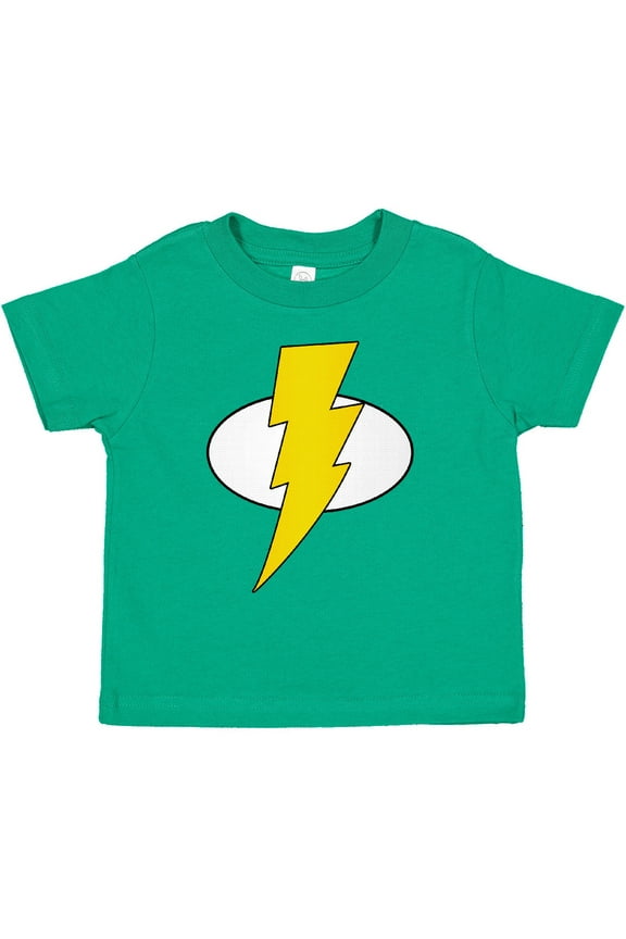 Superhero Baby Lightening Bolt Boys or Girls Toddler T-Shirt