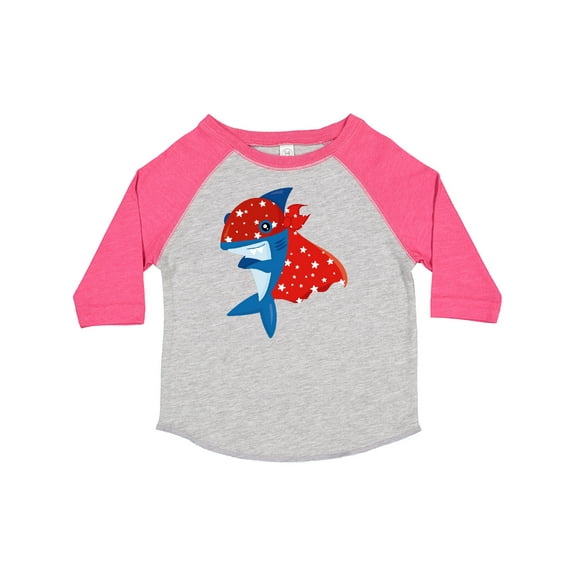 Inktastic Superhero Shark, Cute Shark, Blue Shark, Cape Boys or Girls Toddler T-Shirt