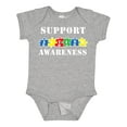 thumbnail image 1 of Inktastic Support Autism Awareness Boys or Girls Baby Bodysuit, 1 of 4