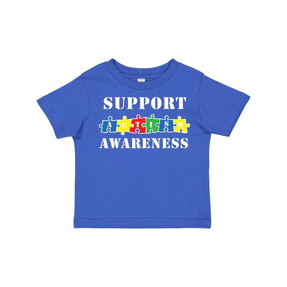Inktastic Support Autism Awareness Boys or Girls Toddler T-Shirt
