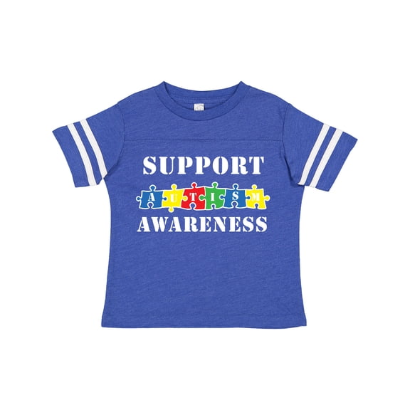 Inktastic Support Autism Awareness Boys or Girls Toddler T-Shirt