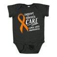 thumbnail image 1 of Inktastic Support Educate Care Limb Loss Awareness Orange Ribbon Boys or Girls Baby Bodysuit, 1 of 5