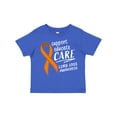 thumbnail image 1 of Inktastic Support Educate Care Limb Loss Awareness Orange Ribbon Boys or Girls Toddler T-Shirt, 1 of 5