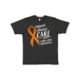 thumbnail image 1 of Inktastic Support Educate Care Limb Loss Awareness Orange Ribbon T-Shirt, 1 of 5