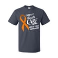 thumbnail image 1 of Inktastic Support Educate Care Limb Loss Awareness Orange Ribbon T-Shirt, 1 of 5