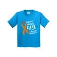 thumbnail image 1 of Inktastic Support Educate Care Limb Loss Awareness Orange Ribbon Youth T-Shirt, 1 of 5