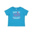 thumbnail image 1 of Inktastic Support Squad Breast Cancer Awareness Boys Baby T-Shirt, 1 of 5