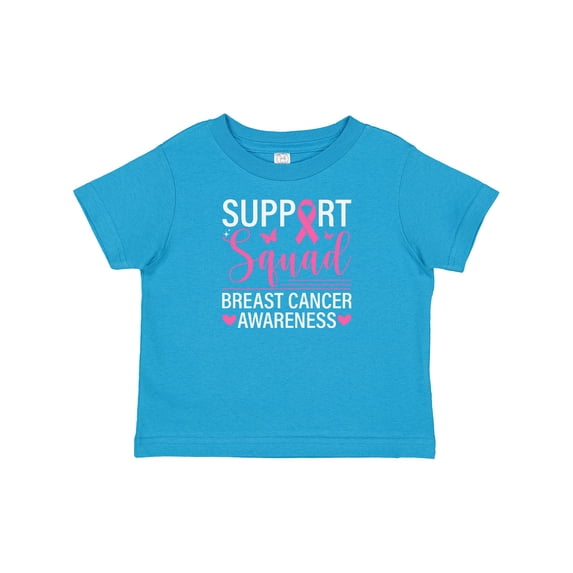 Inktastic Support Squad Breast Cancer Awareness Boys Baby T-Shirt