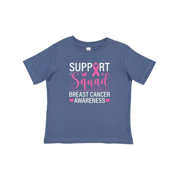 Inktastic Support Squad Breast Cancer Awareness Boys Baby T-Shirt