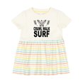 thumbnail image 1 of Inktastic Surfing Cute Crawl Walk Surf Girls Baby Dress, 1 of 5
