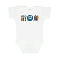 thumbnail image 1 of Inktastic Surfing Eat Sleep Surf Boys or Girls Baby Bodysuit, 1 of 5
