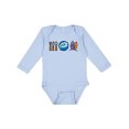 thumbnail image 1 of Inktastic Surfing Eat Sleep Surf Boys or Girls Long Sleeve Baby Bodysuit, 1 of 5