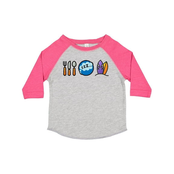 Inktastic Surfing Eat Sleep Surf Boys or Girls Toddler T-Shirt