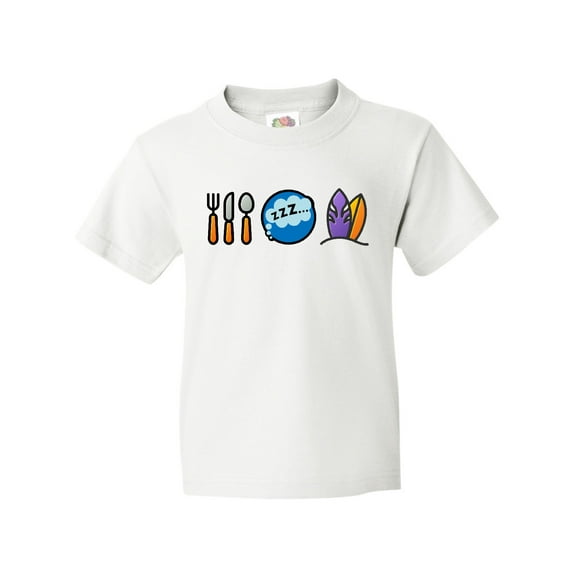 Inktastic Surfing Eat Sleep Surf Youth T-Shirt