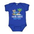 thumbnail image 1 of Inktastic Surfing Future Surfer Bear Boys or Girls Baby Bodysuit, 1 of 5