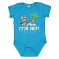 thumbnail image 1 of Inktastic Surfing Future Surfer Bear Boys or Girls Baby Bodysuit, 1 of 5