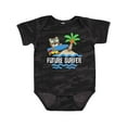 thumbnail image 1 of Inktastic Surfing Future Surfer Bear Boys or Girls Baby Bodysuit, 1 of 5