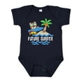 thumbnail image 1 of Inktastic Surfing Future Surfer Bear Boys or Girls Baby Bodysuit, 1 of 5