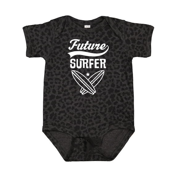 Inktastic Surfing Future Surfer Boys or Girls Baby Bodysuit