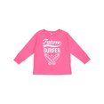 thumbnail image 1 of Inktastic Surfing Future Surfer Boys or Girls Long Sleeve Toddler T-Shirt, 1 of 5