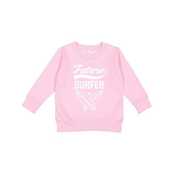 Inktastic Surfing Future Surfer Toddler Sweatshirt